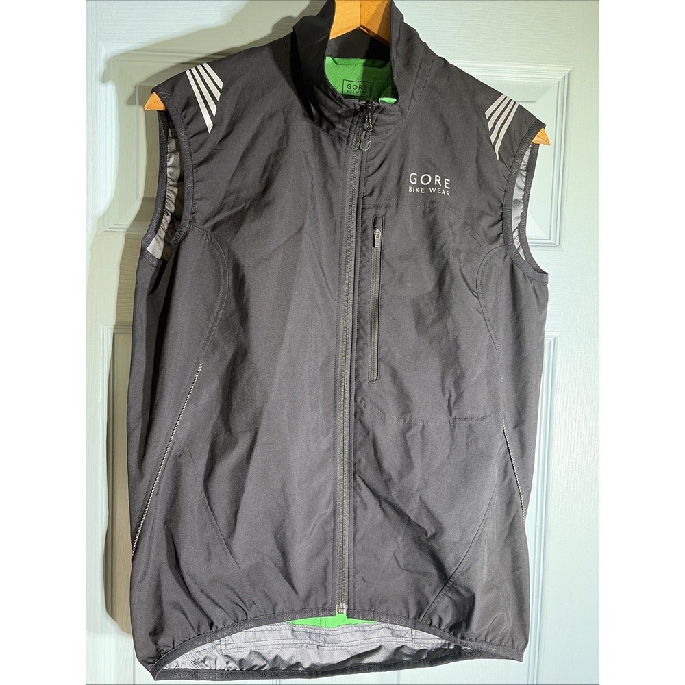 Gore Bike Wear Windstopper Softshell Vest Reflective Men's Size Medium